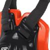 Cliff Keen Tornado Wrestling Headgear (Black/Orange/Black) view 4