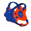Cliff Keen Tornado Headgear -Royal Blue/Orange view 1