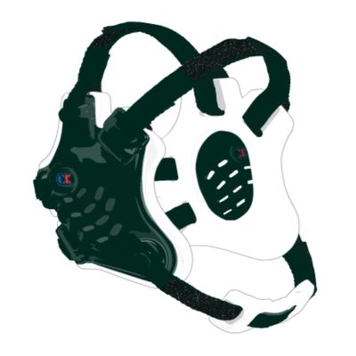 Cliff Keen Tornado Headgear -Dark Green/White/Dark Green
