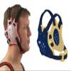 Cliff Keen F5 Tornado Wrestling Headgear - Navy/Vegas Gold/Navy view 1