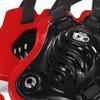 Cliff Keen Tornado Wrestling Headgear (Black/Scarlet/Black) view 3