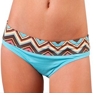 Carve Designs Women's Catalina Bathing Suit Bottom, Aqua, X-Small