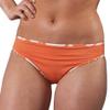 Carve Designs Women's Rodeo Reversible Bathing Suit Bottom, Orange, X-Small view 1