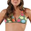Carve Designs Women's Rodeo Reversible Bathing Suit Bikini Top, Rose, Large view 1