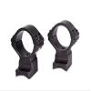 Talley 1in Lightweight Alloy High Extended Black Rings/Base Set Compatible with Remington 700 (95X700), 1-Inch/High view 1