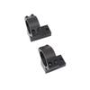 Talley 1in Lightweight Alloy High Extended Black Rings/Base Set Compatible with Remington 700 (95X700), 1-Inch/High view 3
