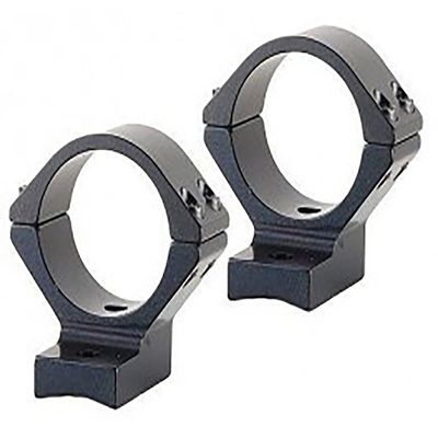 Talley Lightweight Alloy 1in High Black Scope Mounts Compatible with Weatherby, 1-Inch/High