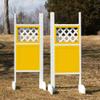 Platinum Jumps Lattice Top Solid Bottom Wing Standards 6 Foot Yellow #209 view 1