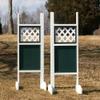 Platinum Jumps Lattice Top Solid Bottom Wing Standards 6 Foot Yellow #209 view 3