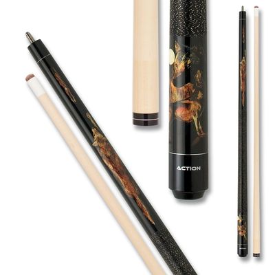 Action Adventure Billiards Pool Cue Stick - Wolf - 21oz