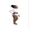 Capezio girls Girls' Turtleneck Long Sleeve Top athletic shirts, White, 4 6 US view 3