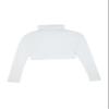 Capezio girls Girls' Turtleneck Long Sleeve Top athletic shirts, White, 4 6 US view 4