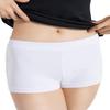 Capezio girls Boys Cut Low Rise athletic shorts, White, 6 8 US view 1