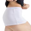 Capezio girls Boys Cut Low Rise athletic shorts, White, 6 8 US view 2