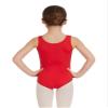 Capezio girls Team Basic Tank athletic leotards, Red, 4 6 US view 3