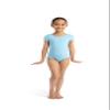 Capezio girls Team Basic Short Sleeve athletic leotards, Light Blue, 12 14 US view 2