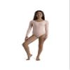 Capezio girls Team Basic Long Sleeve athletic leotards, Ballet Pink, 12 14 US view 2