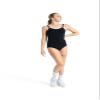 Capezio girls Team Basic Camisole With Adjustable Straps athletic leotards, Black, 8 10 US view 2