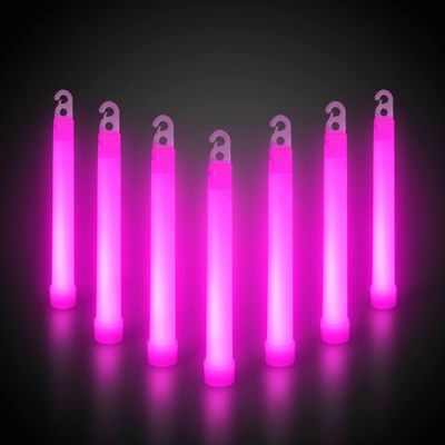 Windy City Novelties - 25 Pack - 6 Premium Glow Sticks (Pink)