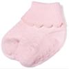 Jefferies Socks Seamless Organic Scalloped Turn Cuff - Pink, 3-12 Months view 1