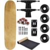 BLANK COMPLETE Skateboard NATURAL 7"MINI Skateboards view 1