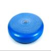 Cando-30-1870B Inflatable Balance Disc for Balance Training, Proprioception, Strengthening Lower Extremities, Posture, Back Pain, Stress Relief, Restlessness and Anxiety. Blue, 14 Diameter