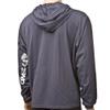 O'Neill Wetsuits Men's 24/7 Tech Long Sleeve Hoodie, Coal, XX-Large view 3