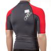 O'Neill Skins Short Sleeve Crew (Met/Wht/Sil, Medium) view 3