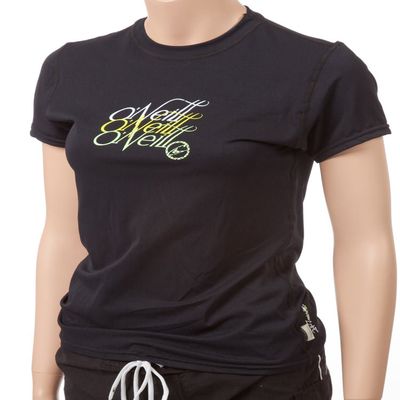 O'Neill Wetsuits Women's 24/7 Tech Short Sleeve Shirt, Black, X-Small