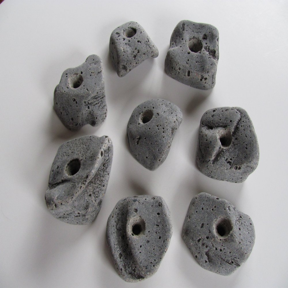 10 Large Bolt on Climbing Holds