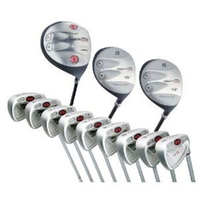Pinemeadow Command, Woods and Irons Driver (Right-Handed, 3w, 5w, 3-PW, SW, All Graphite]