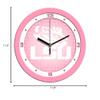 SunTime LSU Tigers Pink Wall Clock view 3