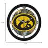 SunTime Iowa Hawkeyes - Camo Wall Clock view 3
