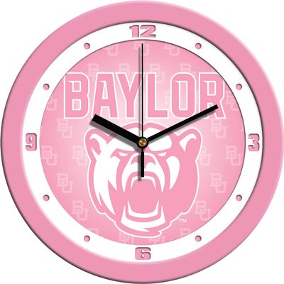 SunTime Baylor Bears - Pink Wall Clock