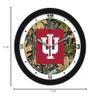 SunTime Indiana Hoosiers - Camo Wall Clock view 3
