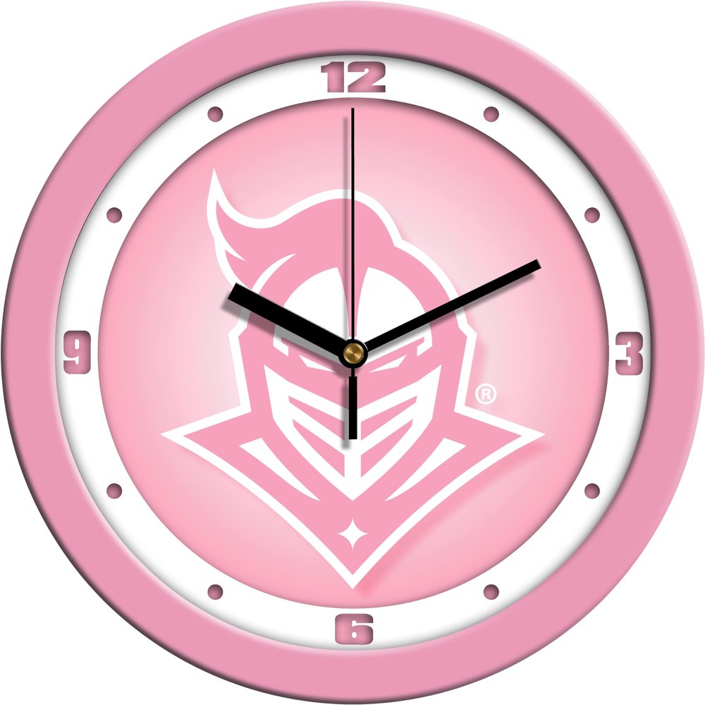SunTime Central Florida Knights - Pink Wall Clock