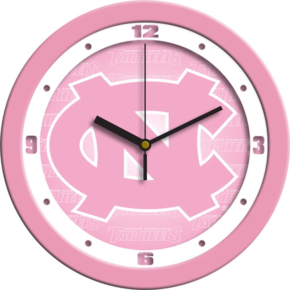SunTime North Carolina - University of - Pink Wall Clock