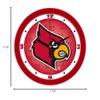 SunTime Louisville Cardinals - Dimension Wall Clock view 3