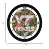 SunTime Virginia Tech Hokies - Camo Wall Clock view 3