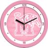 SunTime Memphis Tigers - Pink Wall Clock view 1
