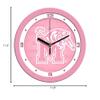 SunTime Memphis Tigers - Pink Wall Clock view 3