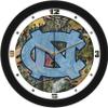SunTime North Carolina Tar Heels Camo Wall Clock view 1