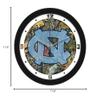 SunTime North Carolina Tar Heels Camo Wall Clock view 3