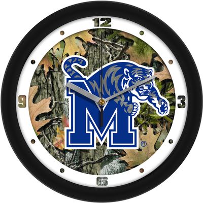 SunTime Memphis Tigers - Camo Wall Clock