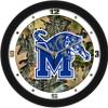 SunTime Memphis Tigers - Camo Wall Clock view 1