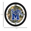 SunTime Memphis Tigers - Camo Wall Clock view 3