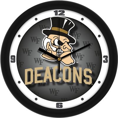 SunTime Wake Forest Demon Deacons - Dimension Glass Face Wall Clock