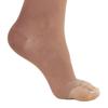 Ames Walker AW 44 Sheer Support Open Toe Knee Highs 20-30 mmHg Beige M view 4