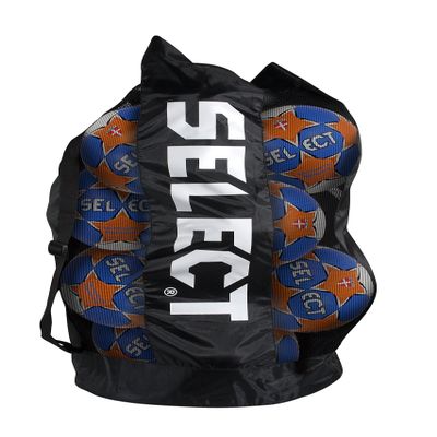 SELECT FB 7372000000 Football Sack 10-12 Balls Black