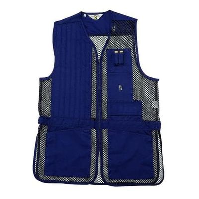 Bob-Allen Shooting Vest, Left Handed, Navy, 3X